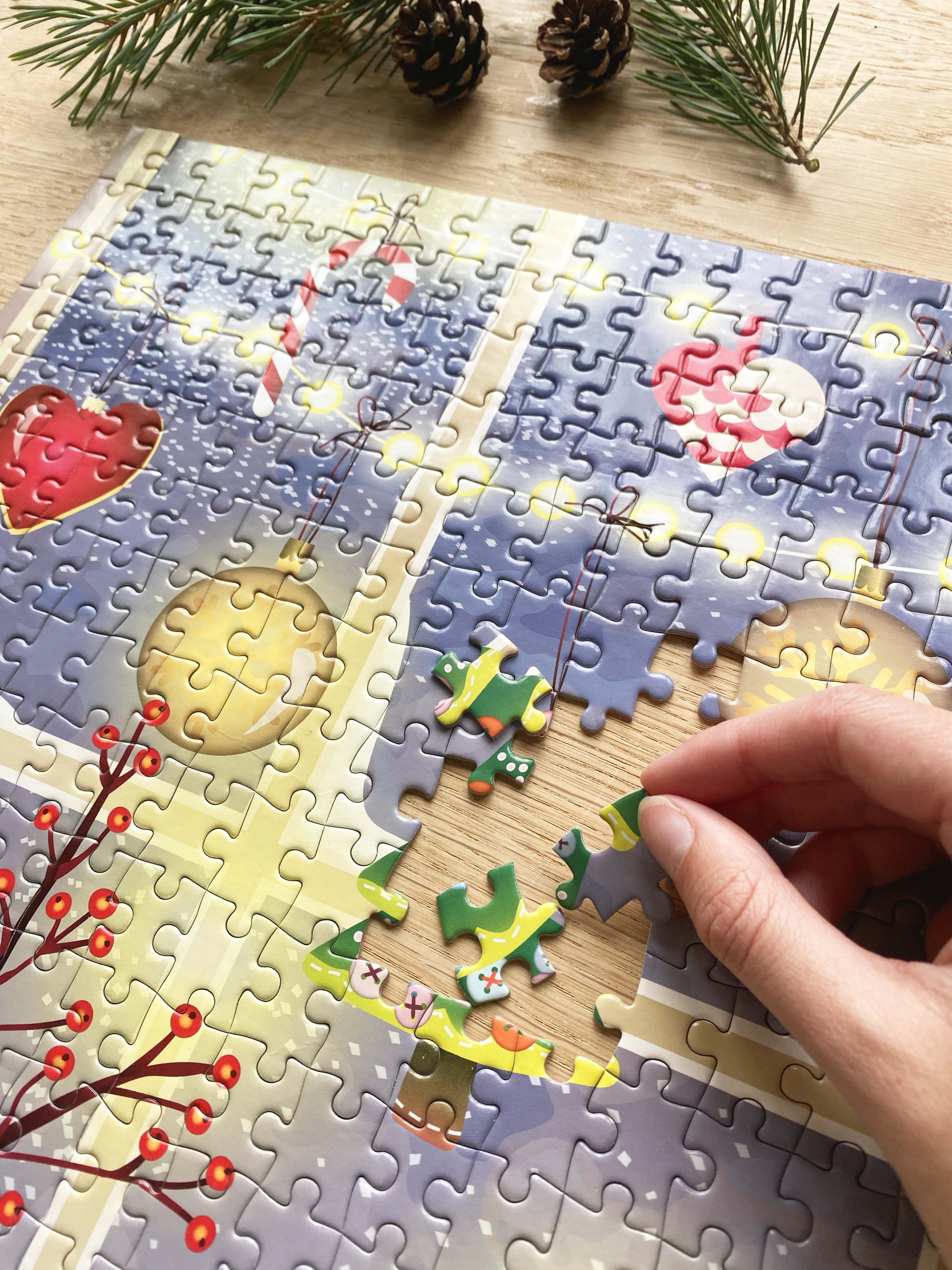 CHRISTMAS WINDOW - puzzle with 500 pieces