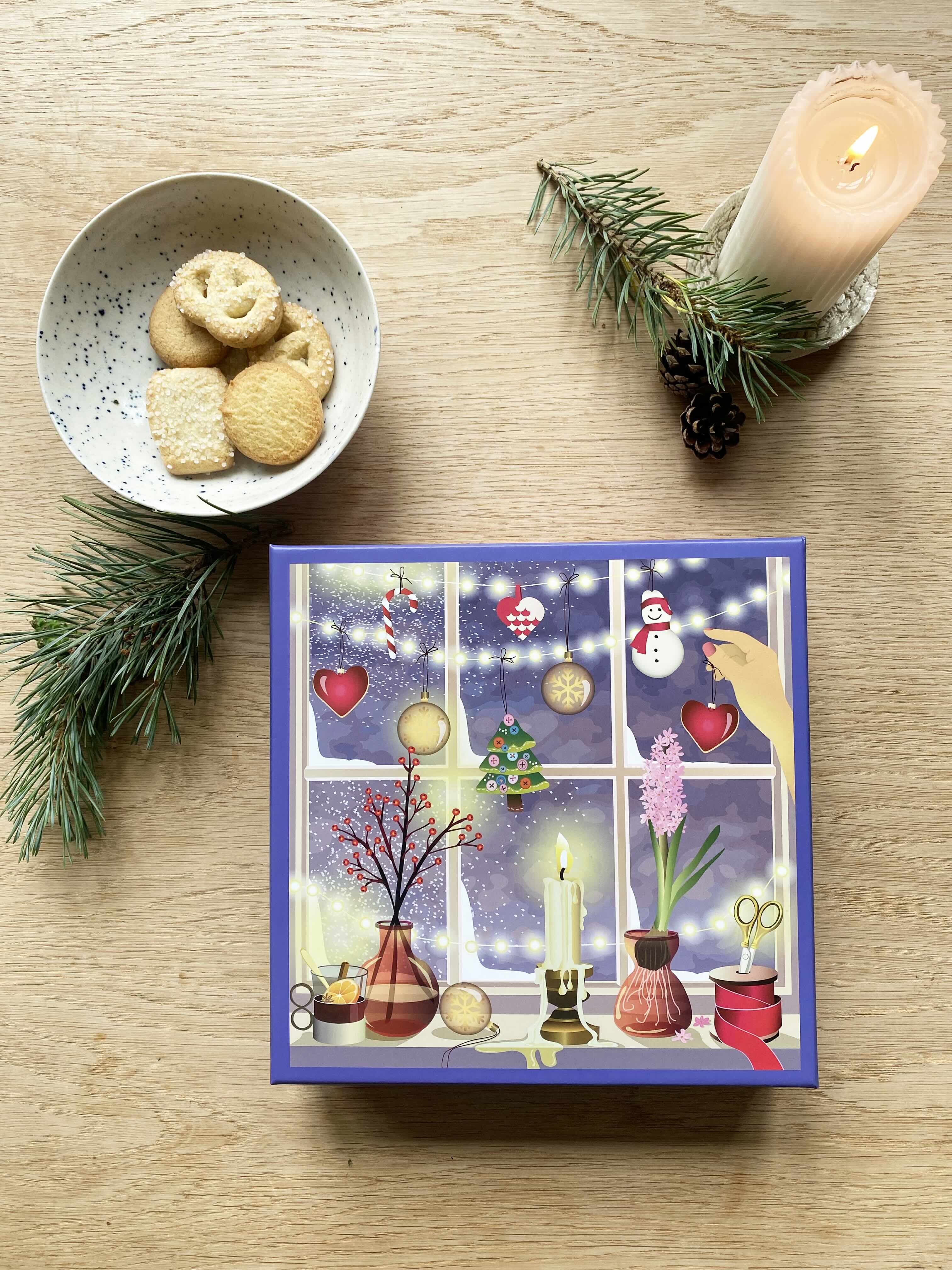 CHRISTMAS WINDOW - puzzle with 500 pieces