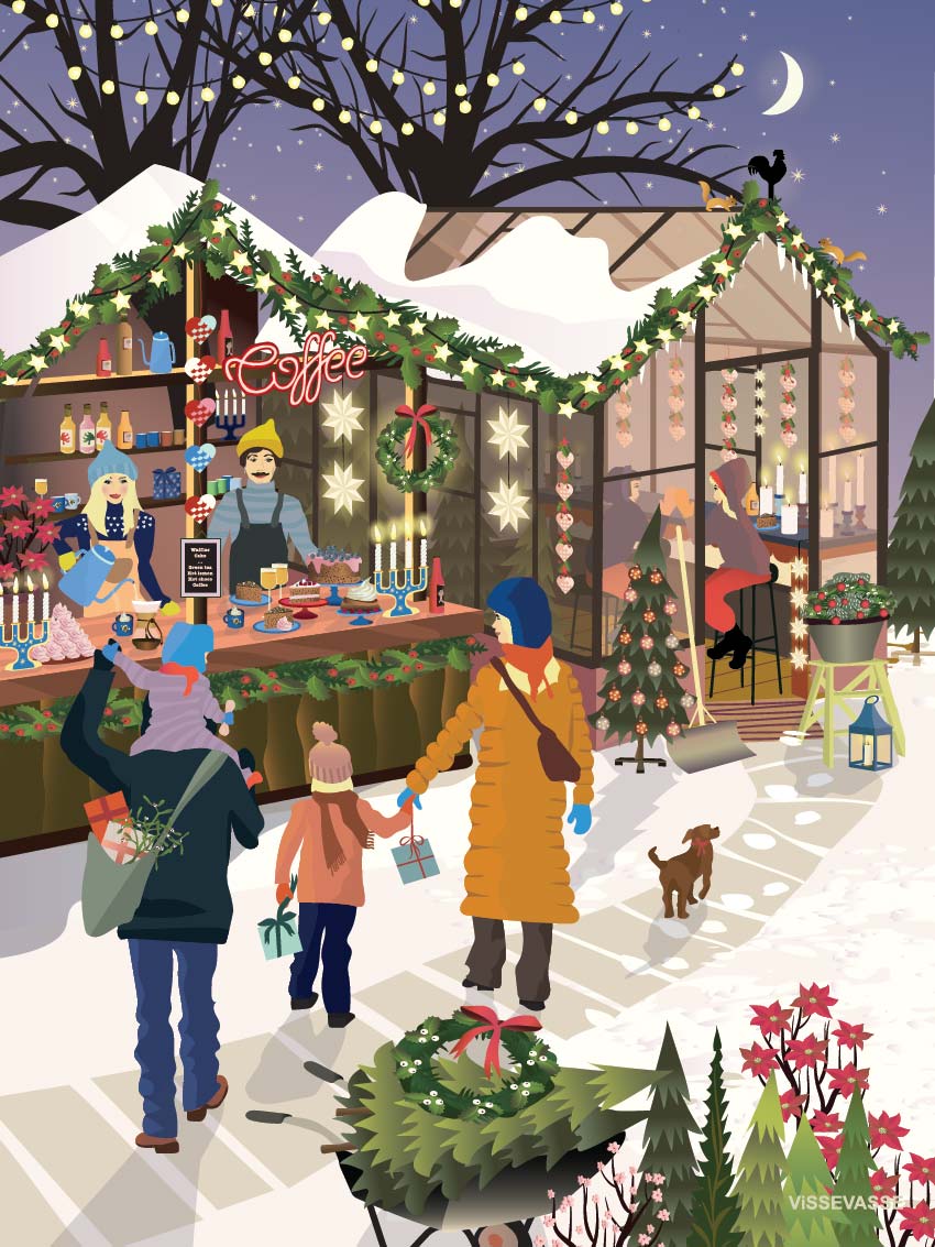 CHRISTMAS MARKET - card