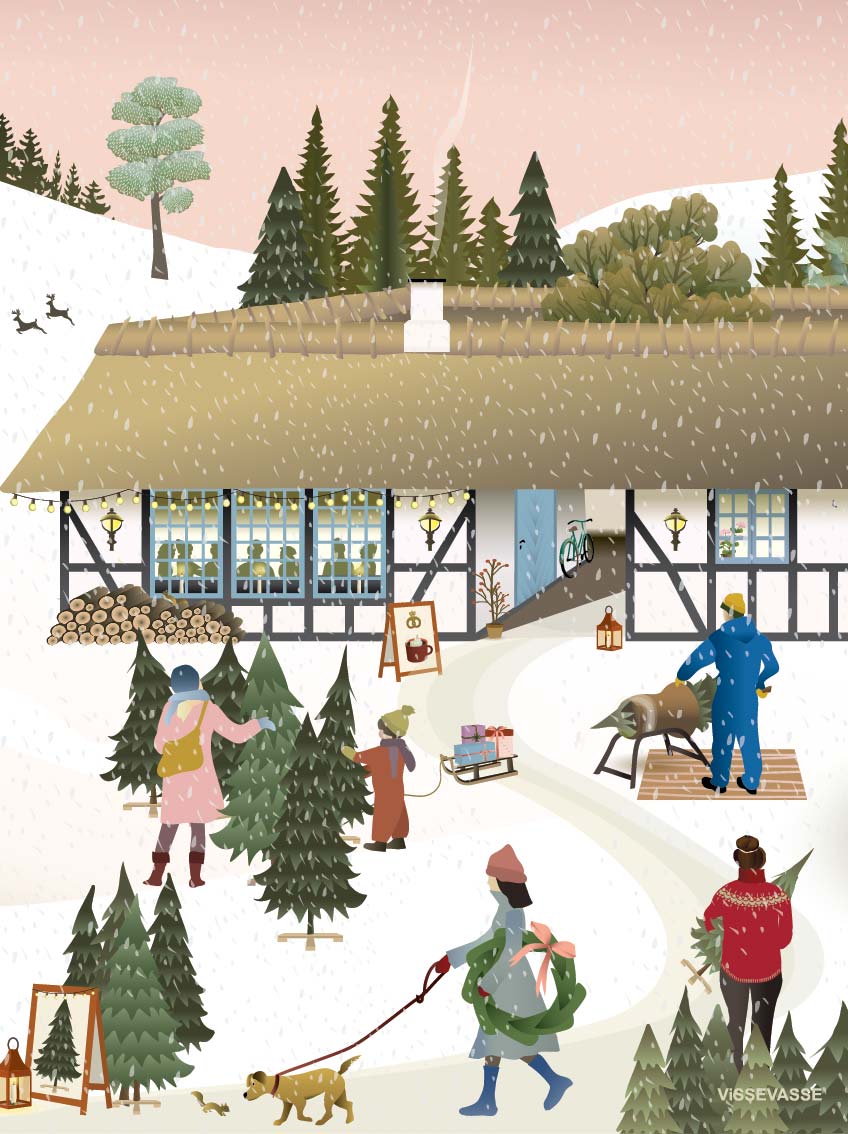 CHRISTMAS TREE FARM - card