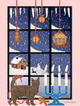 CHRISTMAS WINDOW - card