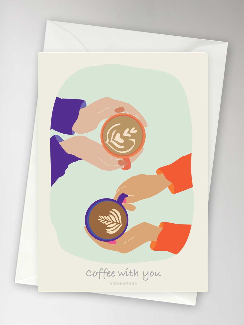 COFFEE WITH YOU - card