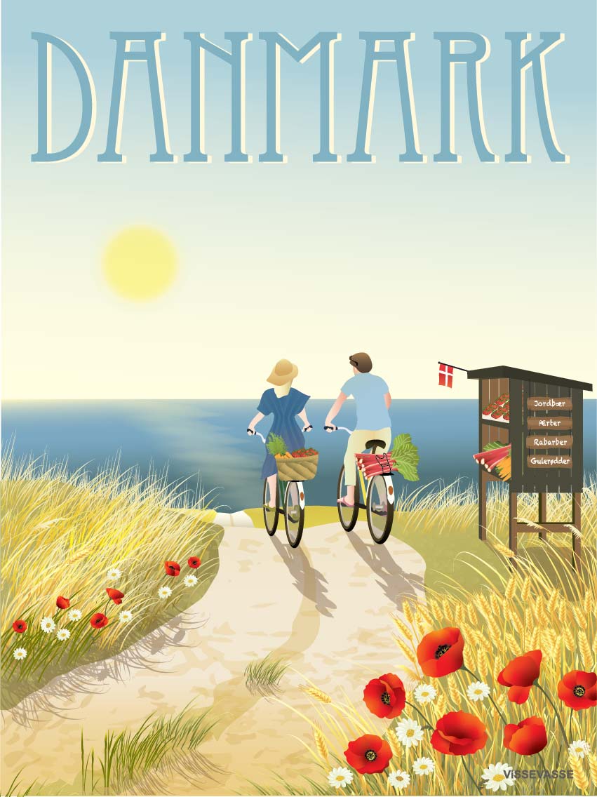 Danmark Sommerliv plakat fra ViSSEVASSE