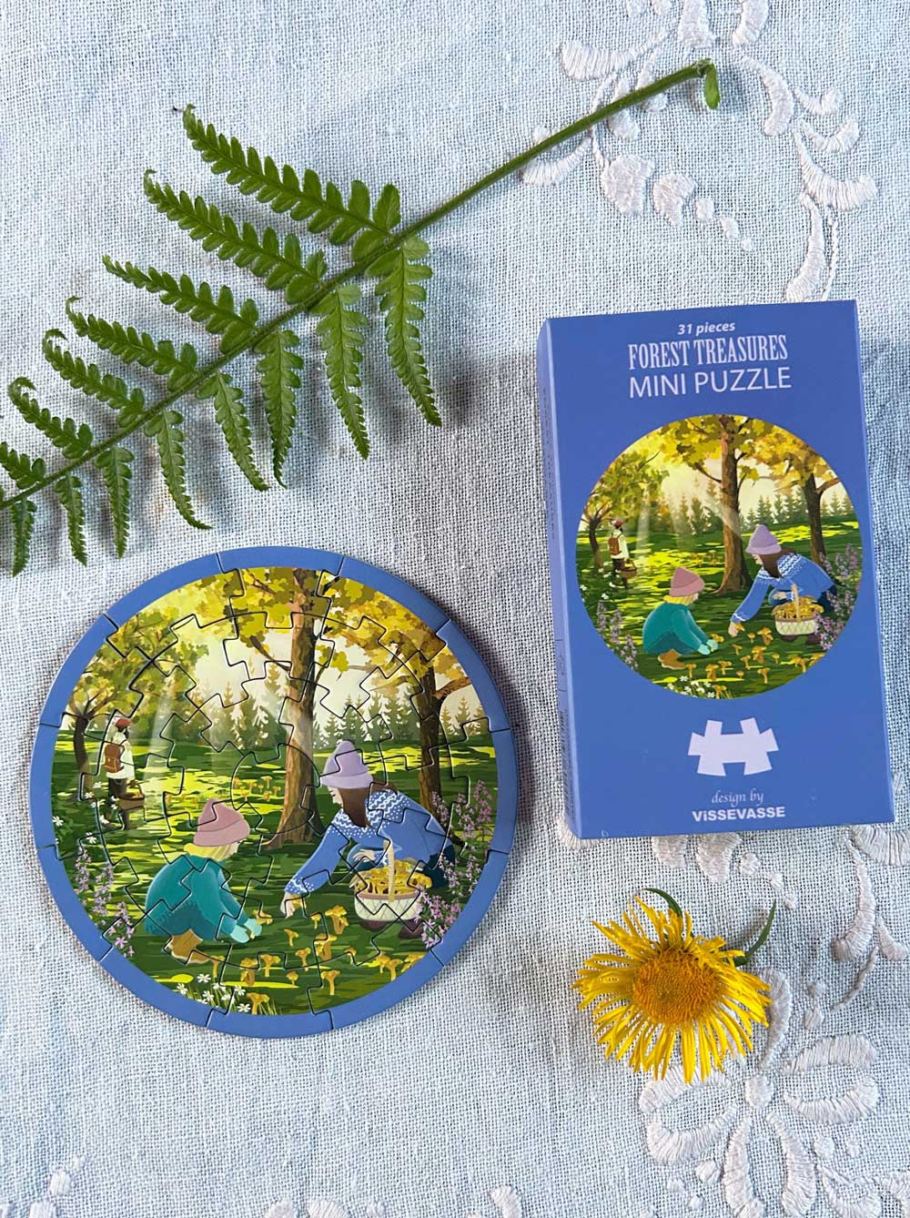 FOREST TREASURES - mini puzzle