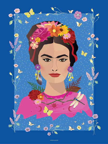 Kahlo, Frida - Jungle - Poster Maxiposter kunst grootte 61 x 91,5 cm 2 stuks posterlijsten aluminium 63 cm Kahlo, Frida - Jungle - Poster Maxiposter kunst grootte 61 x 91,5 cm 2 stuks posterlijsten aluminium 63 cm