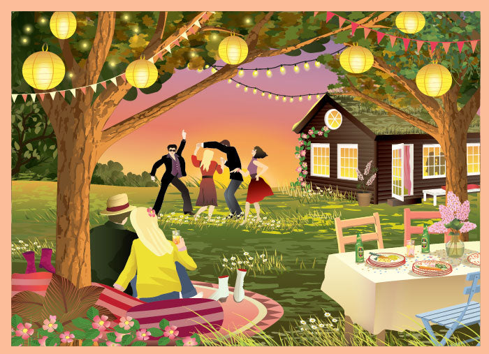GARDEN PARTY - 1000-piece puzzle