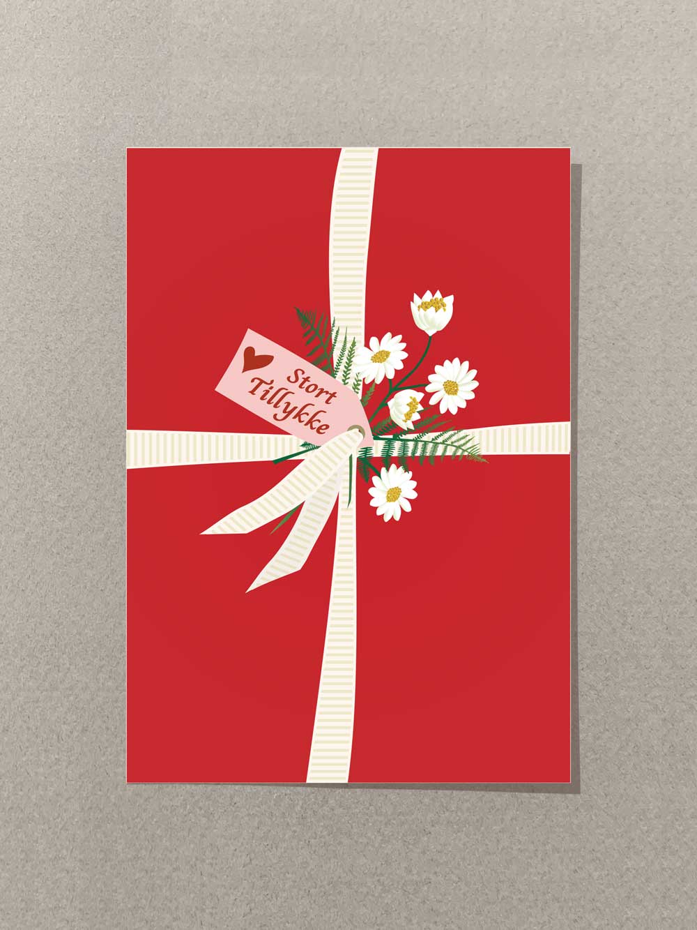 GIFT - stort tillykke - mini card