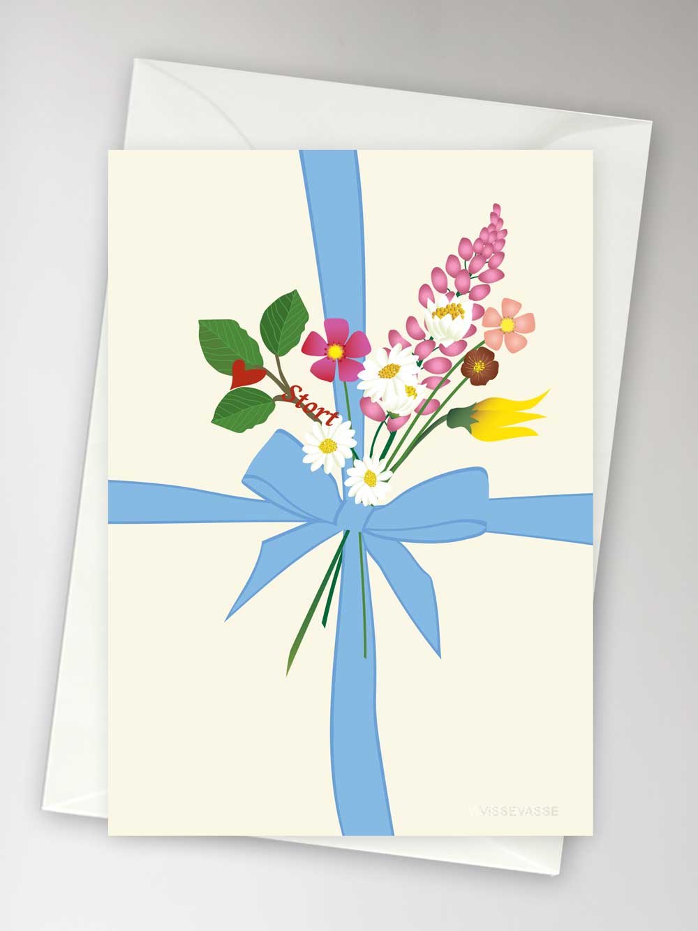 GIFT – white wrapping - card