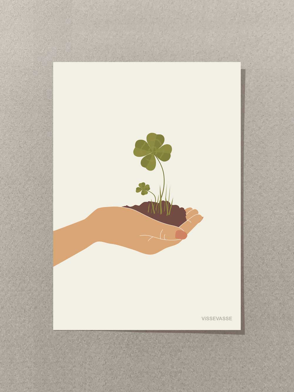 GROW YOUR OWN LUCK - mini card