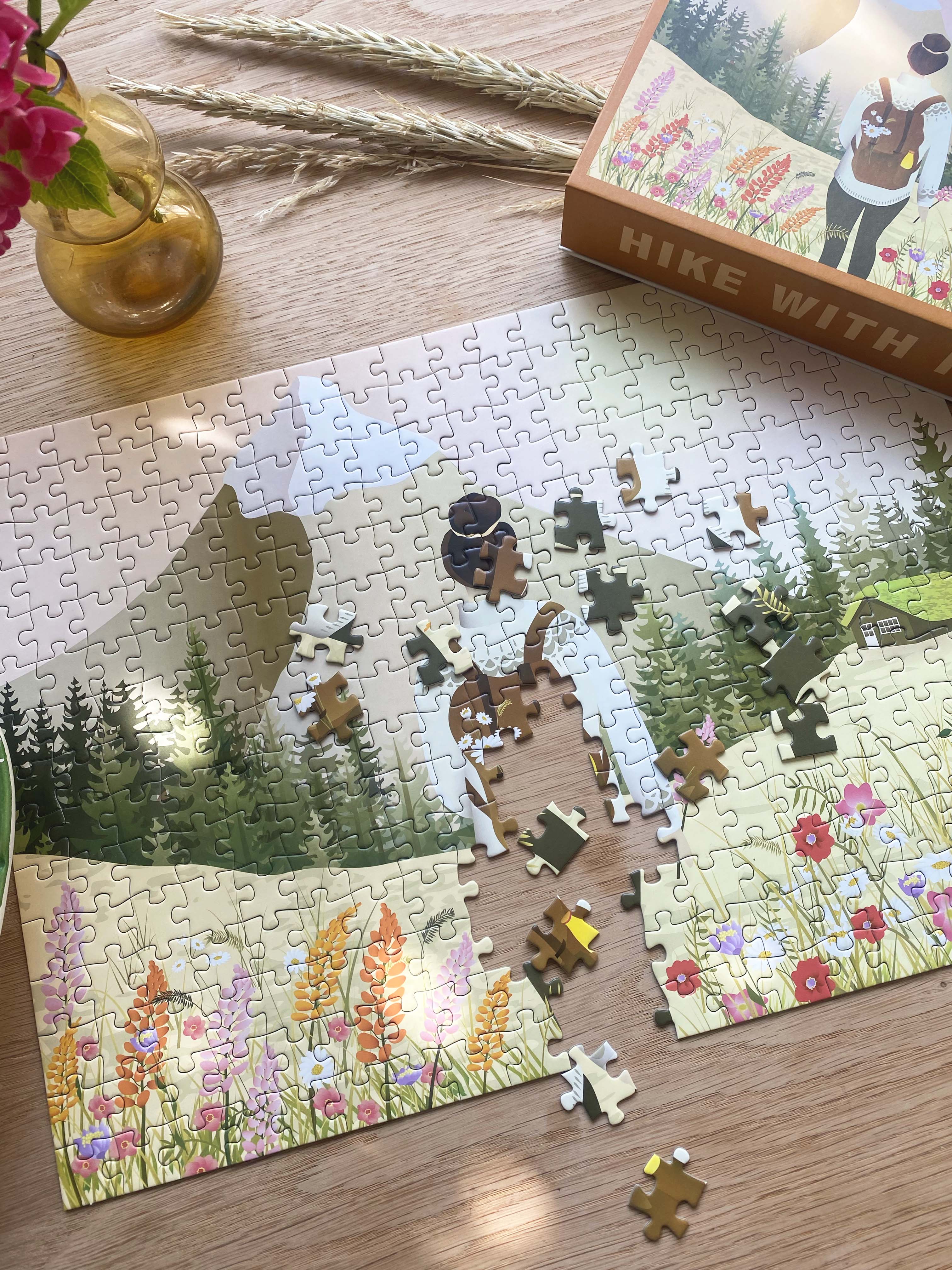HIKE WITH ME- puzzle with 300 pieces