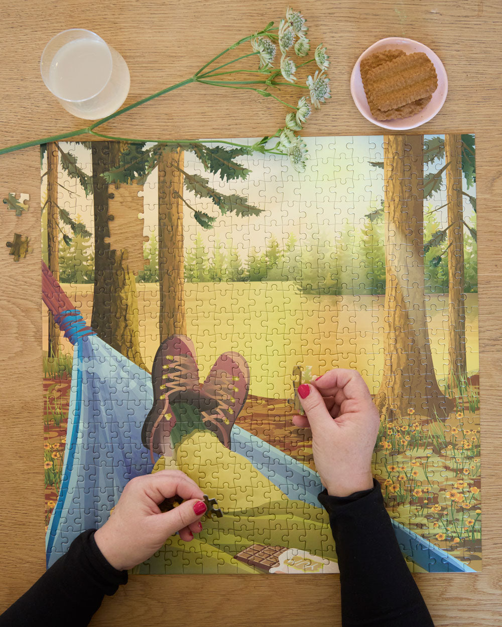 HIKING & ME - puzzle with 500 pieces