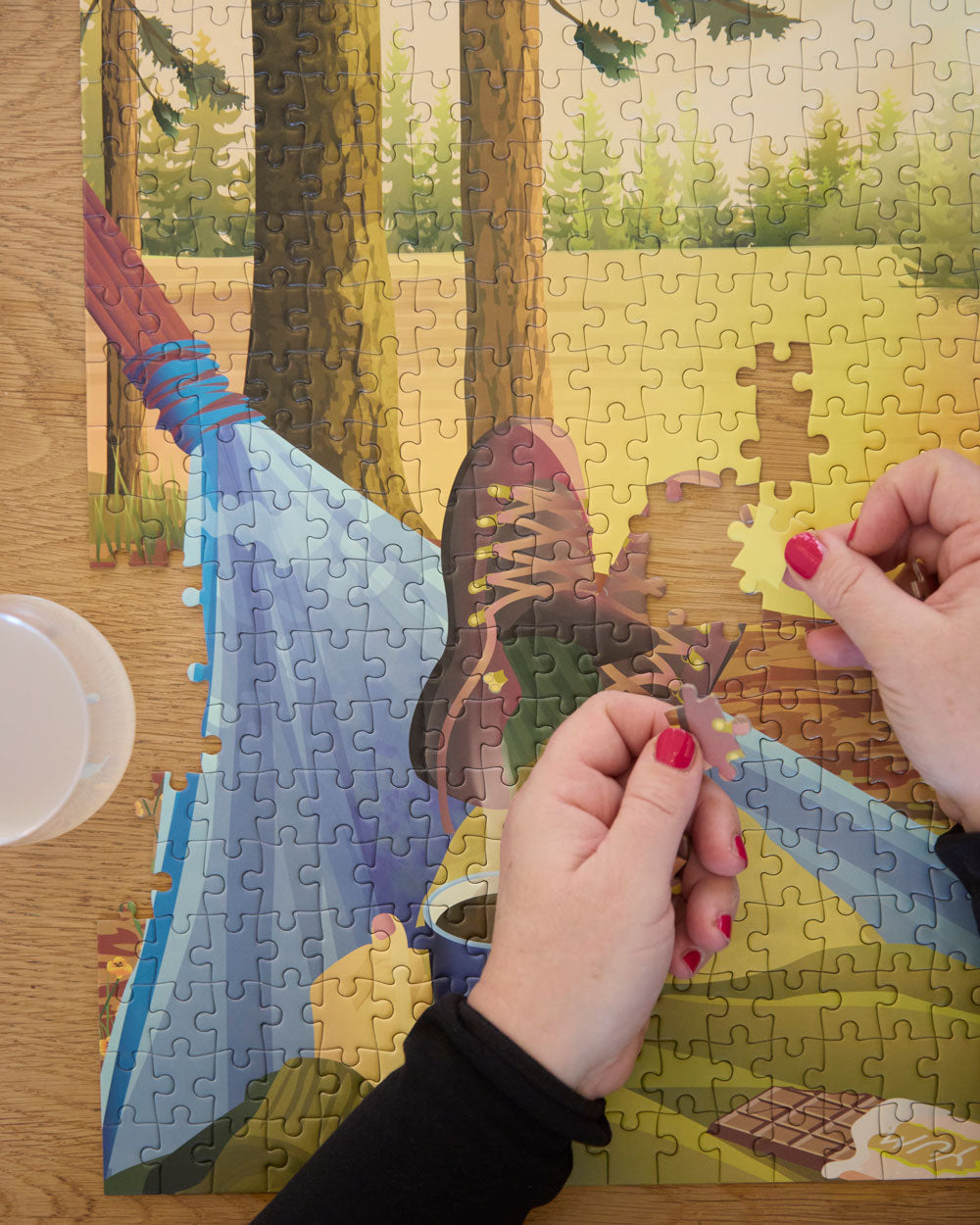 HIKING & ME - puzzle with 500 pieces