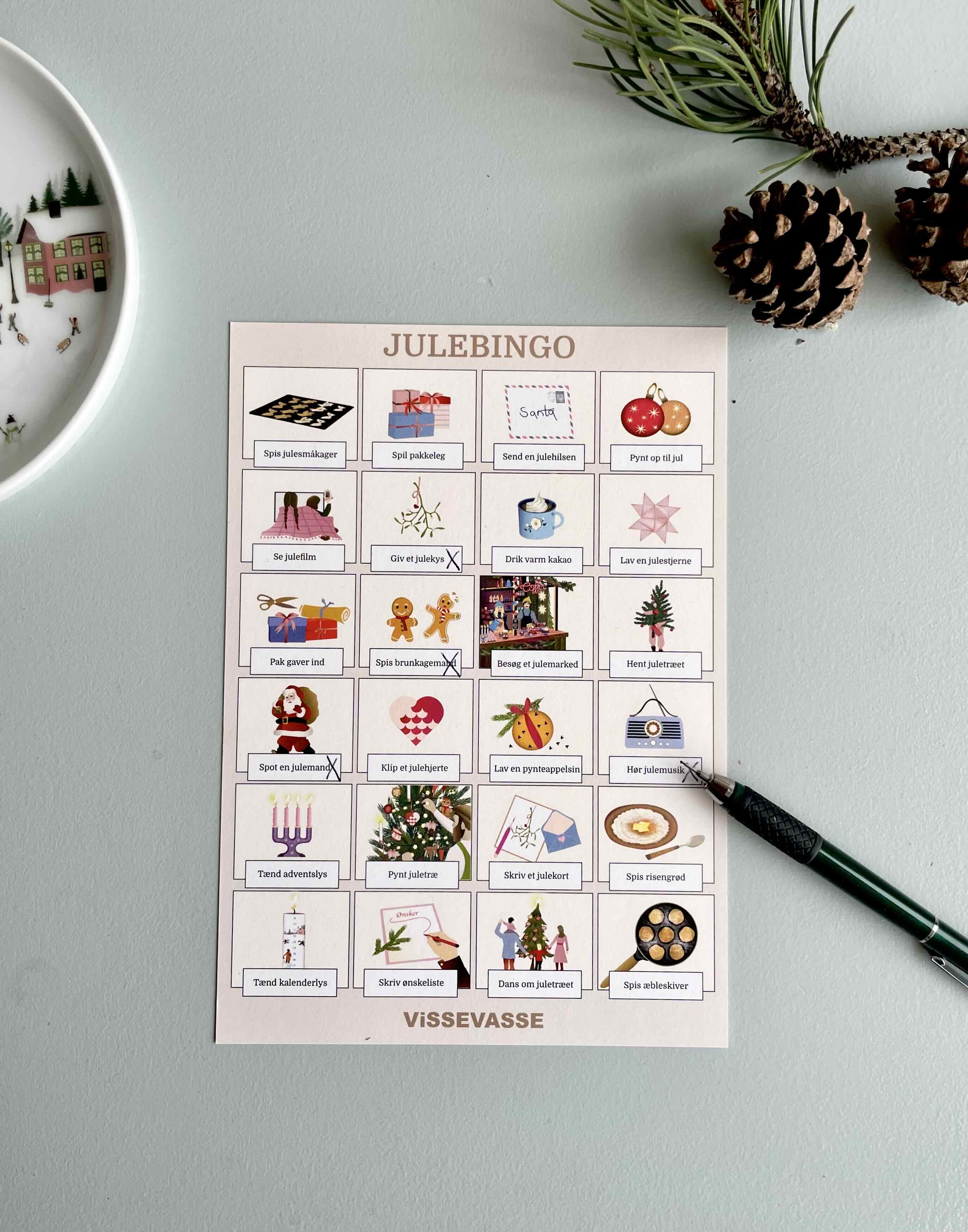 Christmas Bingo (in Danish)