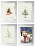 Christmas cards box of 4 - number 1