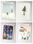 Christmas cards box of 4 - number 5