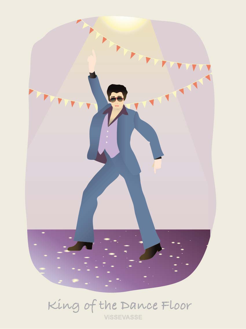 KING OF THE DANCE FLOOR - card