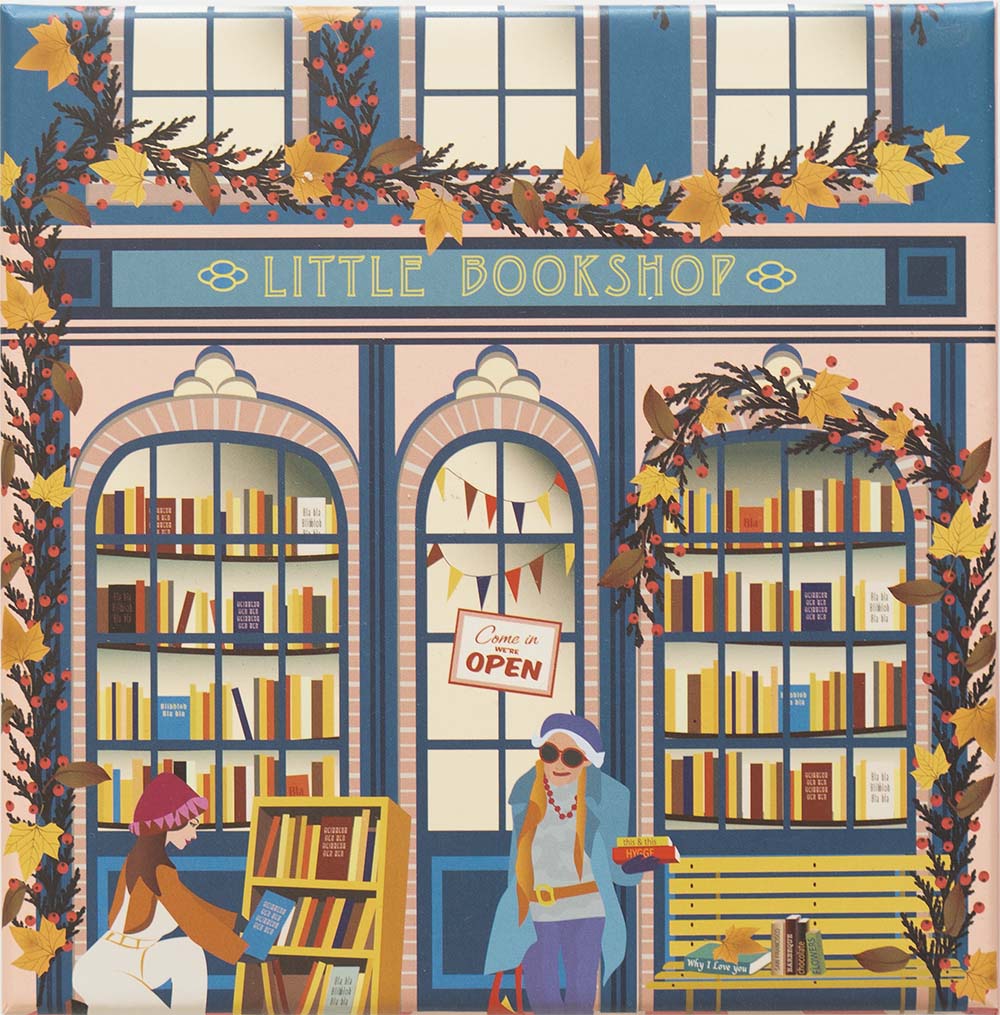 LITTLE BOOK SHOP - puzzle with 150 pieces