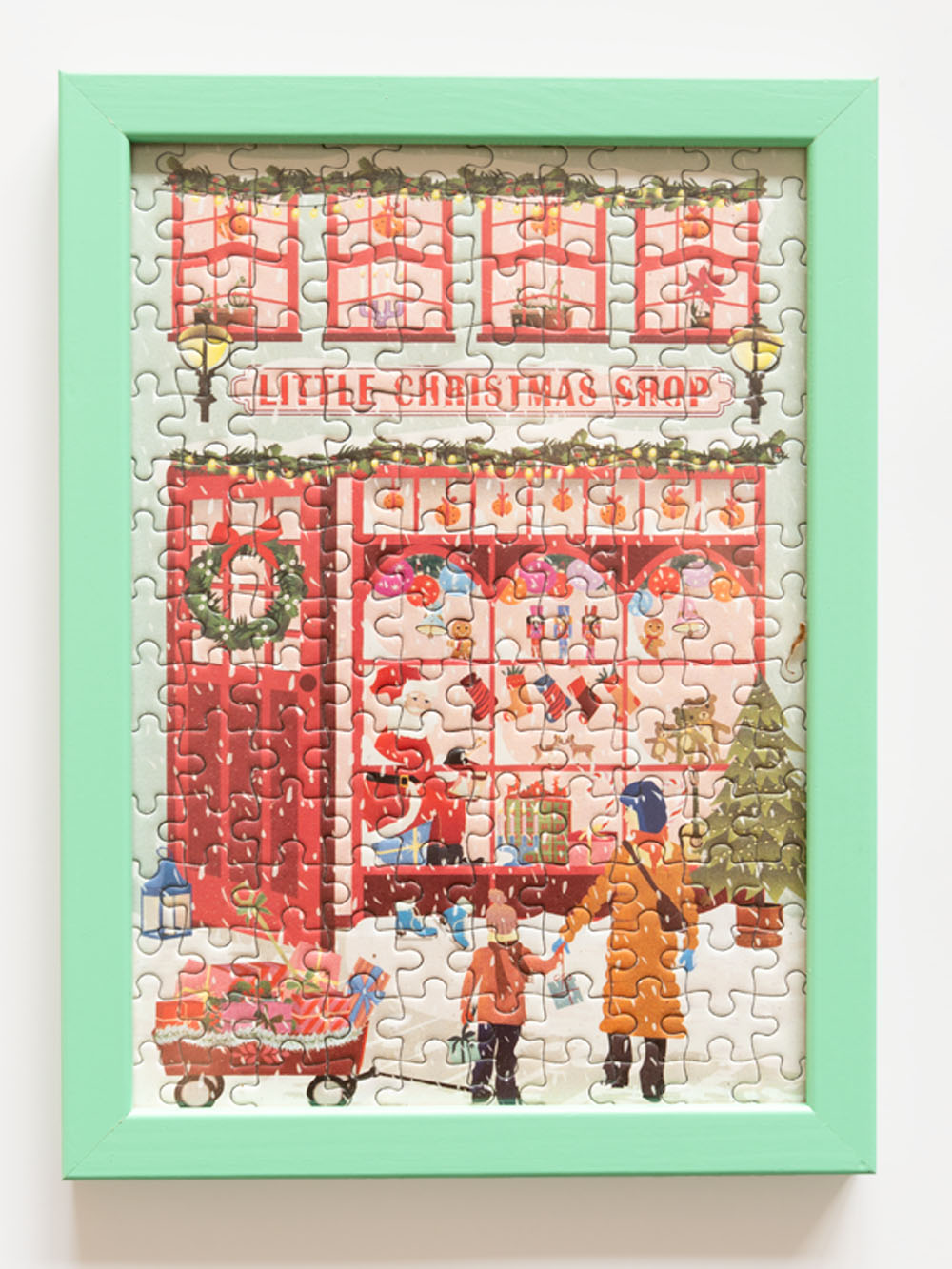 Little Christmas Shop - julepuslespil med 150 brikker fra ViSSEVASSE