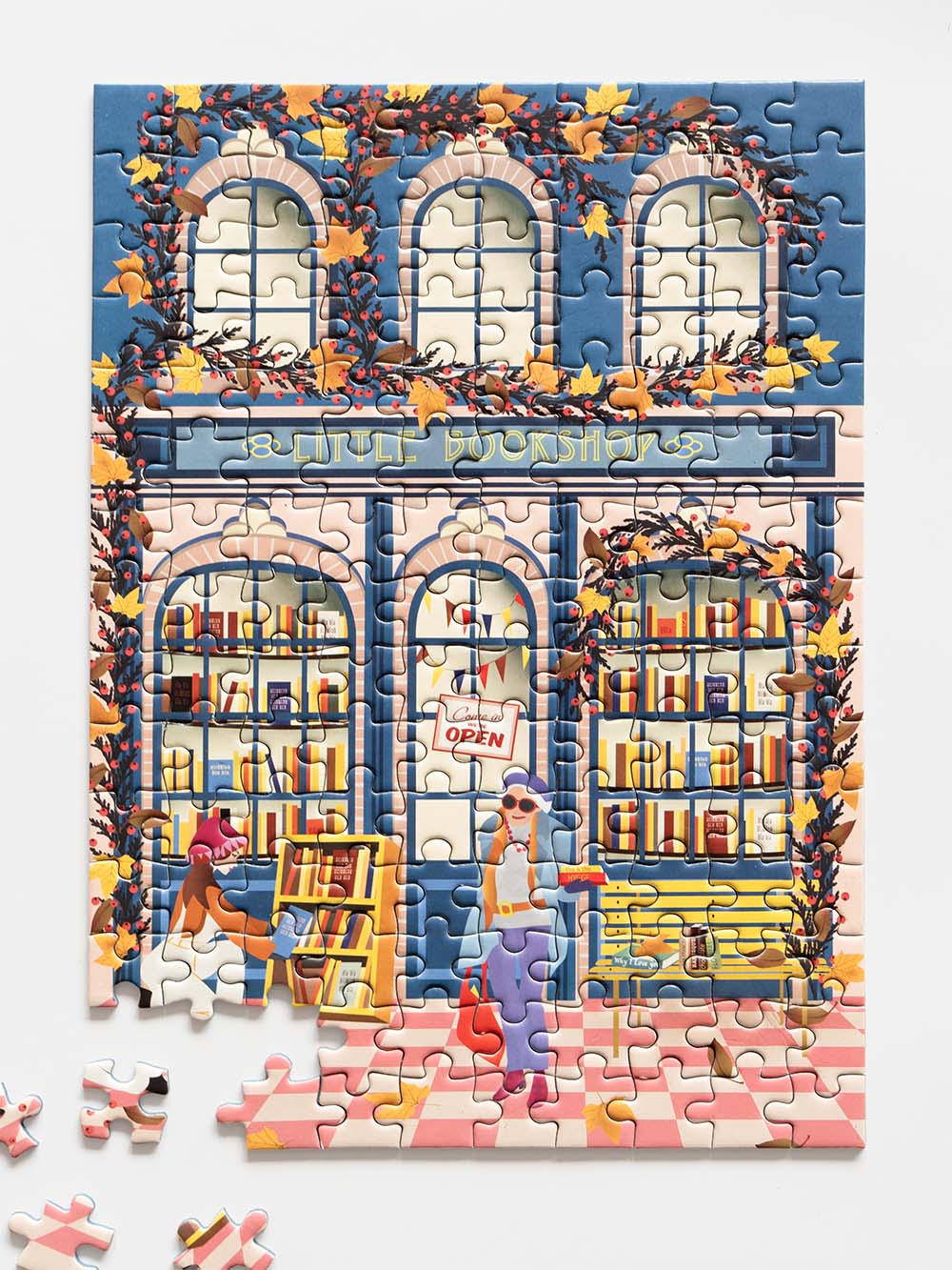 LITTLE BOOK SHOP - puzzle with 150 pieces