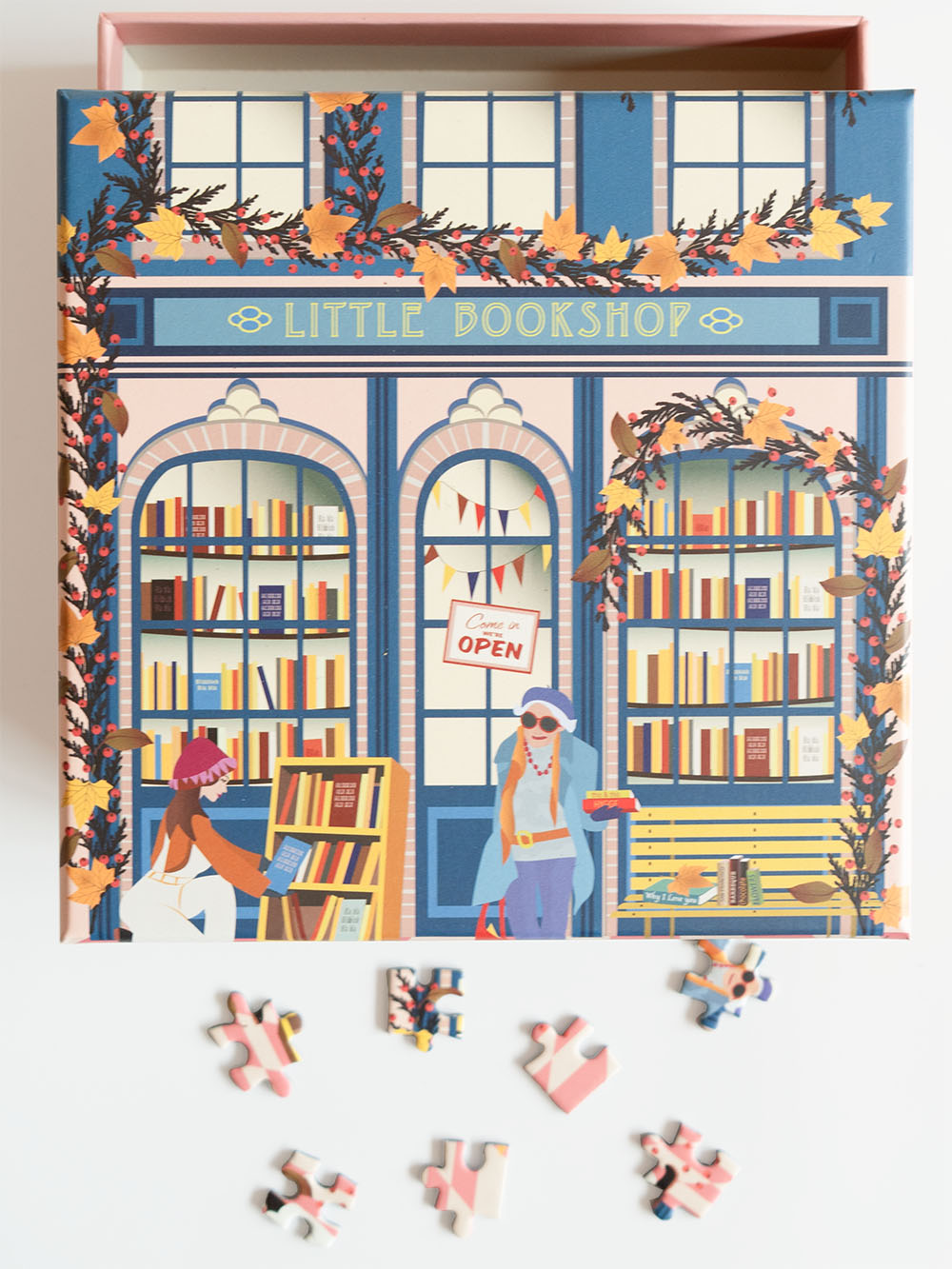 LITTLE BOOK SHOP - puzzle with 150 pieces