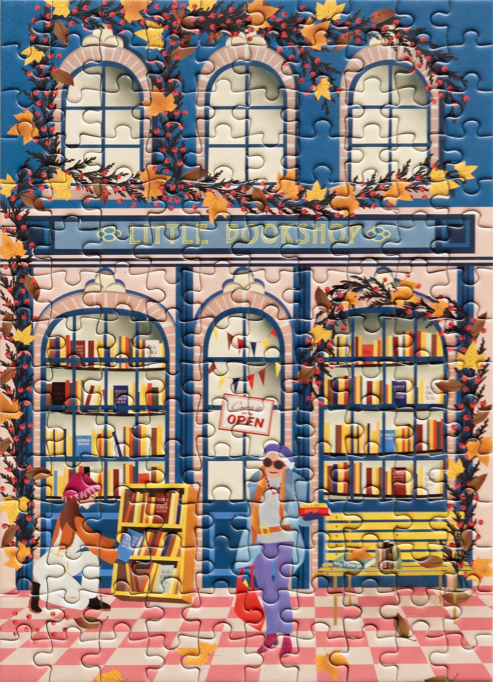 LITTLE BOOK SHOP - puzzle with 150 pieces