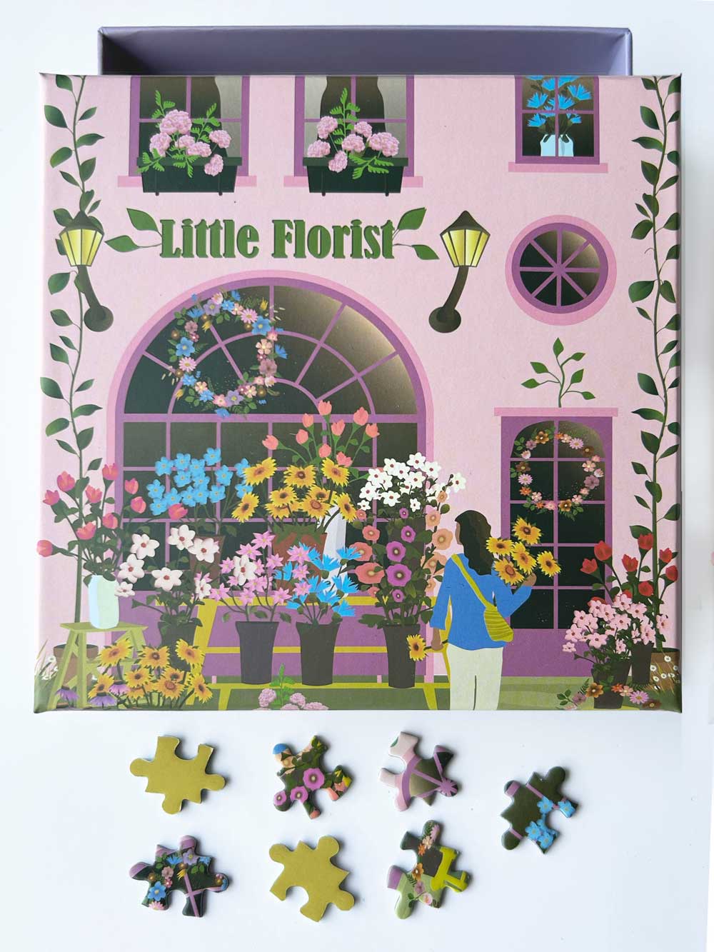 Little florist puslespil med 150 brikker fra ViSSEVASSE