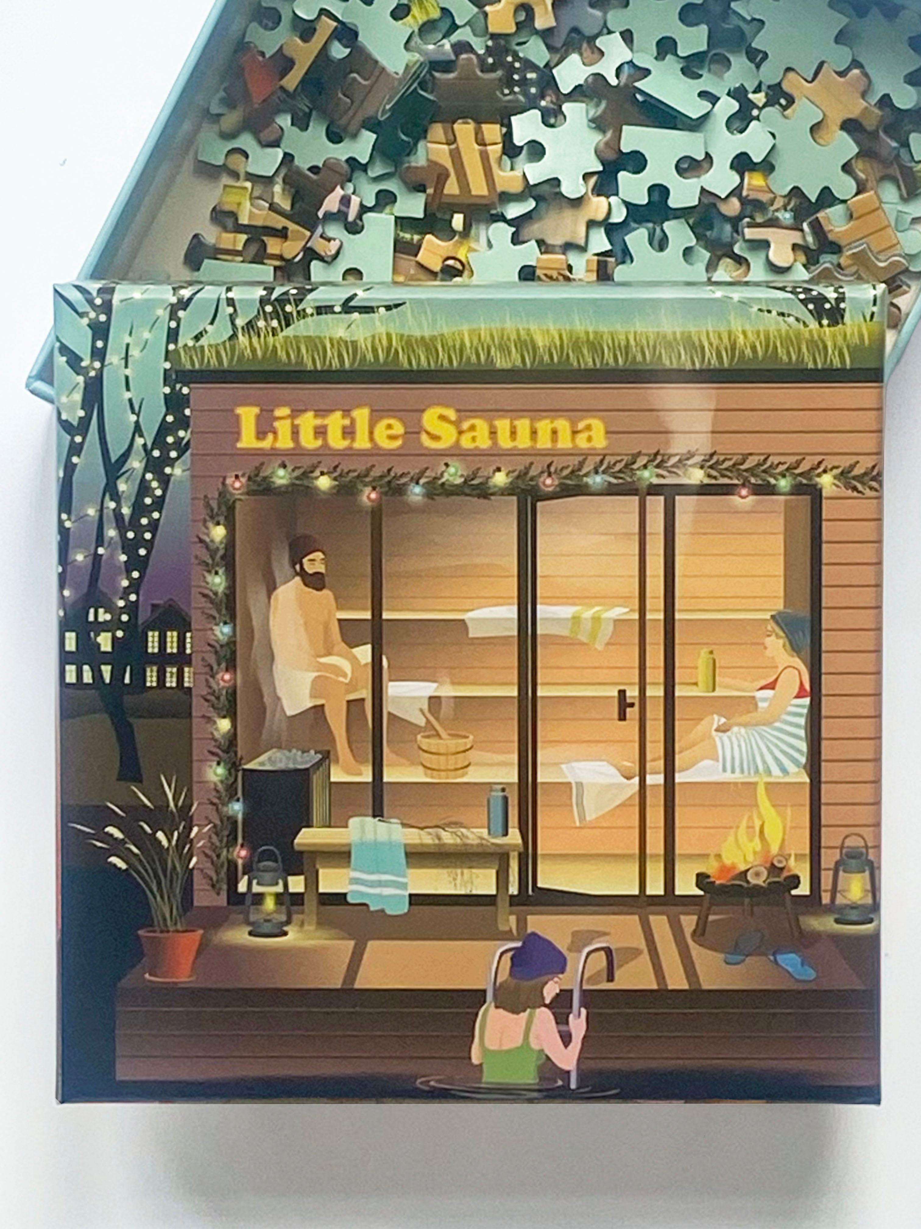 LITTLE SAUNA - puzzle with 150 pieces