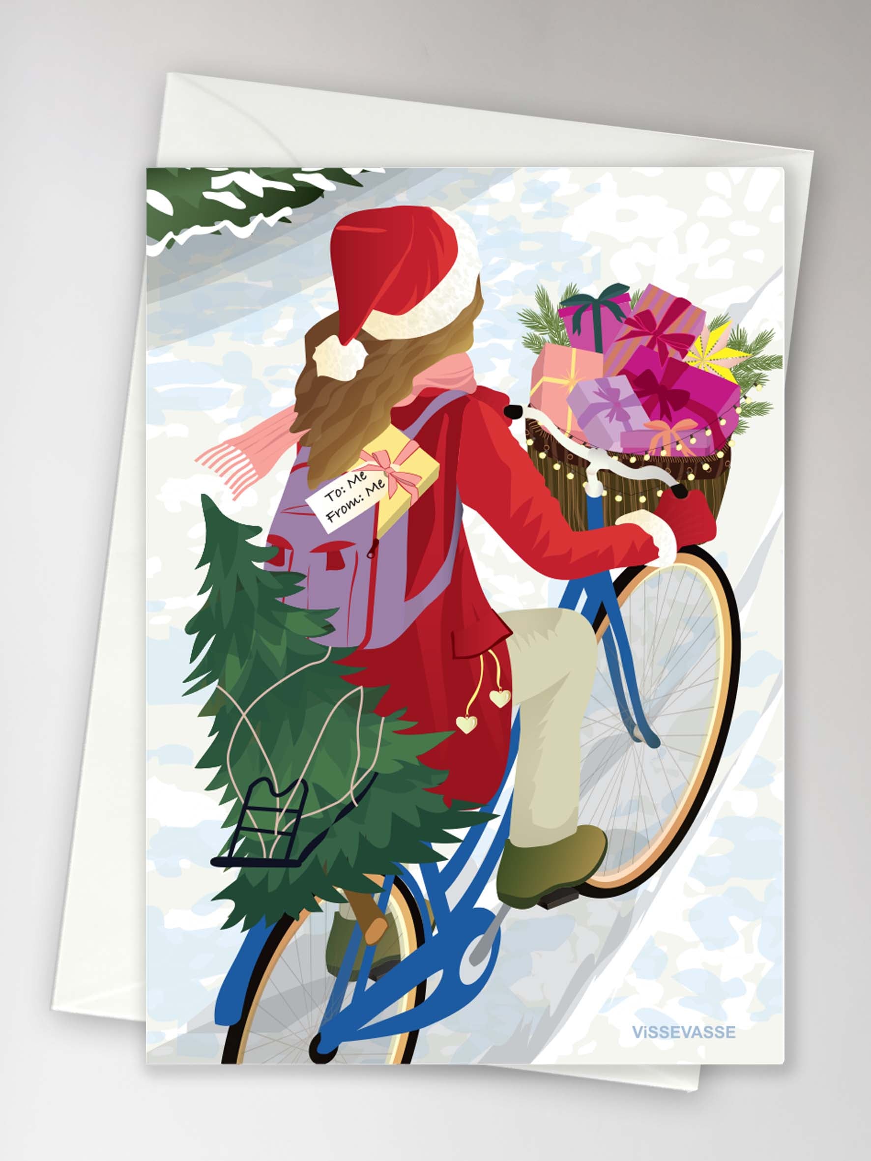 Loaded With Christmas - card