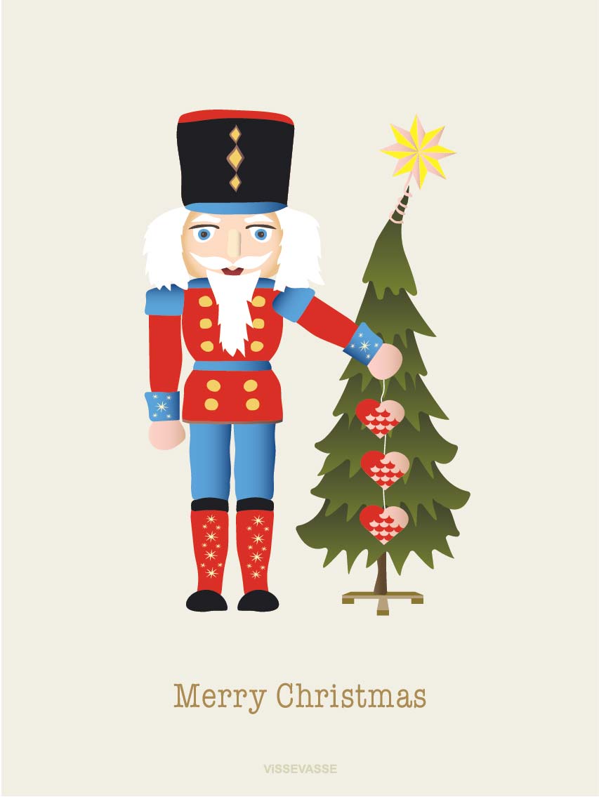 MERRY CHRISTMAS - nutcracker - card