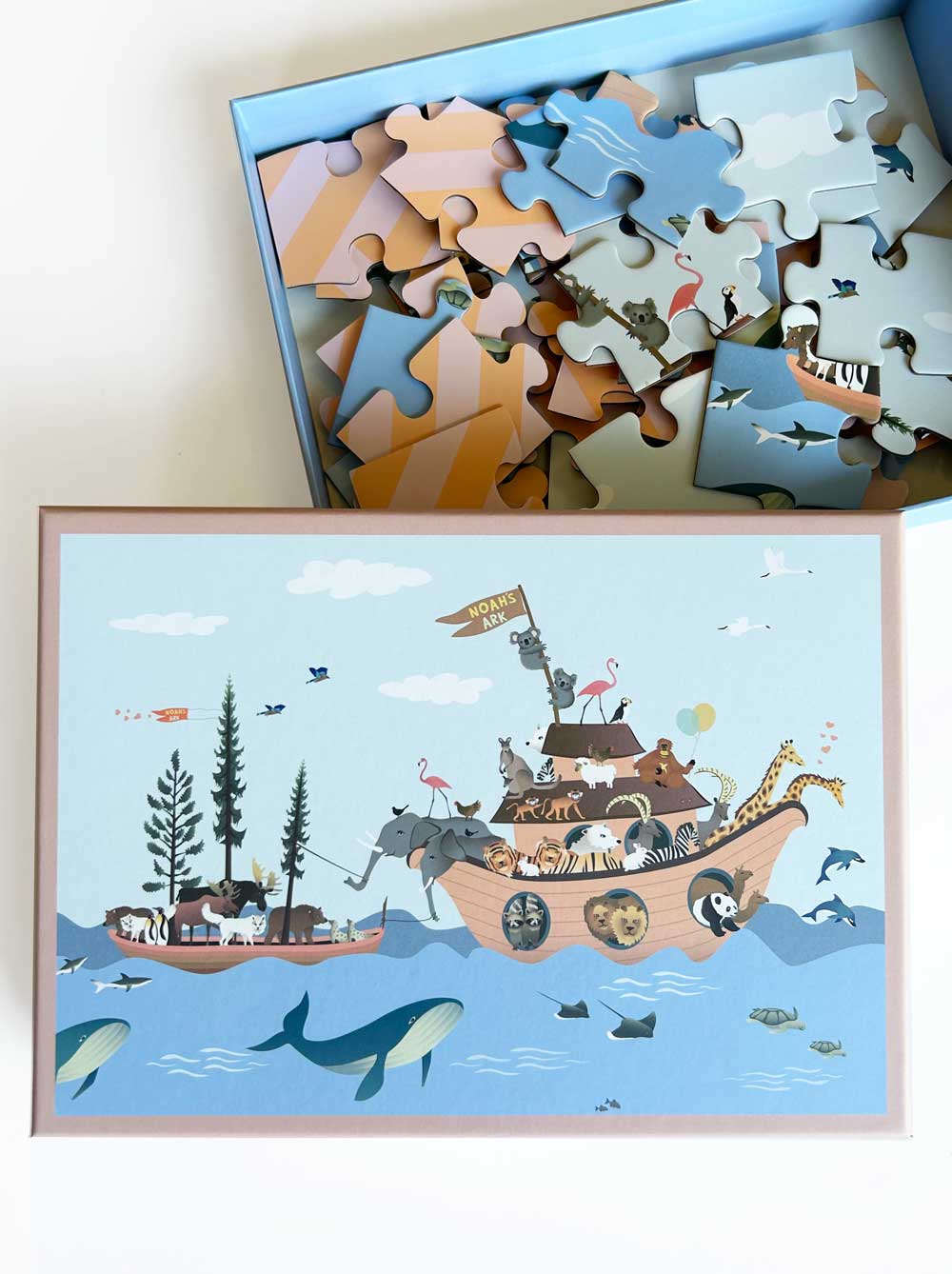 NOAHS ARK - JIGSAW PUZZLE - 42 pieces