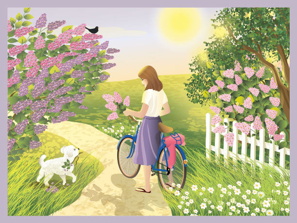 SPRING - 300-piece puzzle from ViSSEVASSE