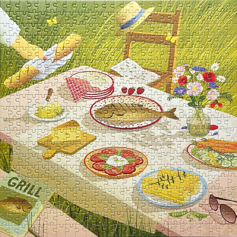 SUMMER TABLE & ME - puzzle with 500 pieces
