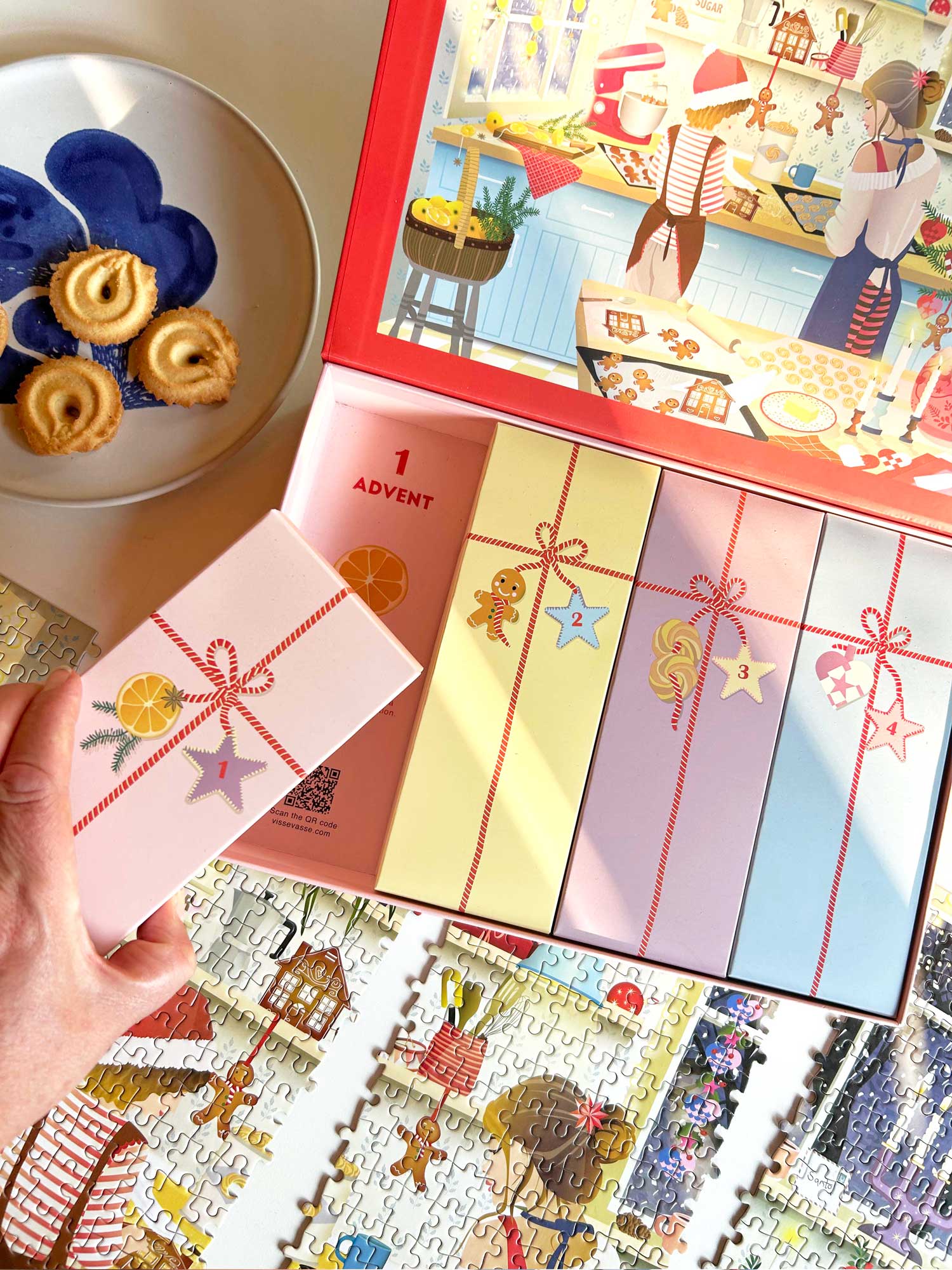 SWEER DECEMBER - puzzle advent calendar with 1.000 pieces