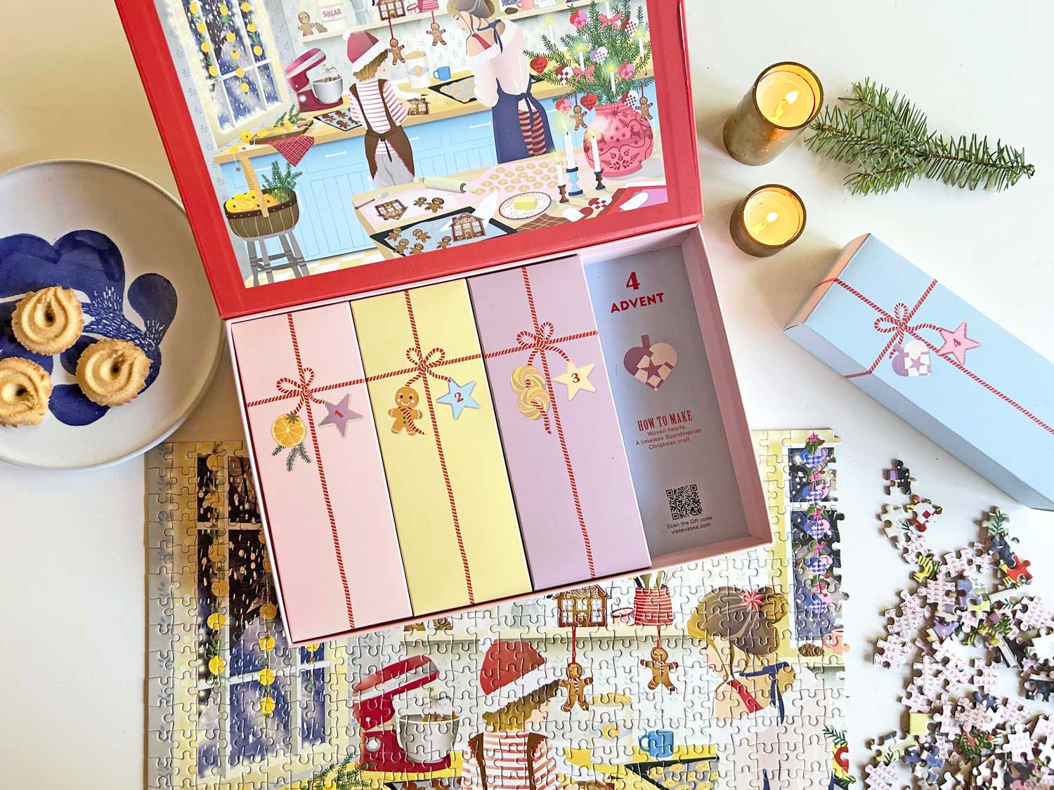 SWEER DECEMBER - puzzle advent calendar with 1.000 pieces