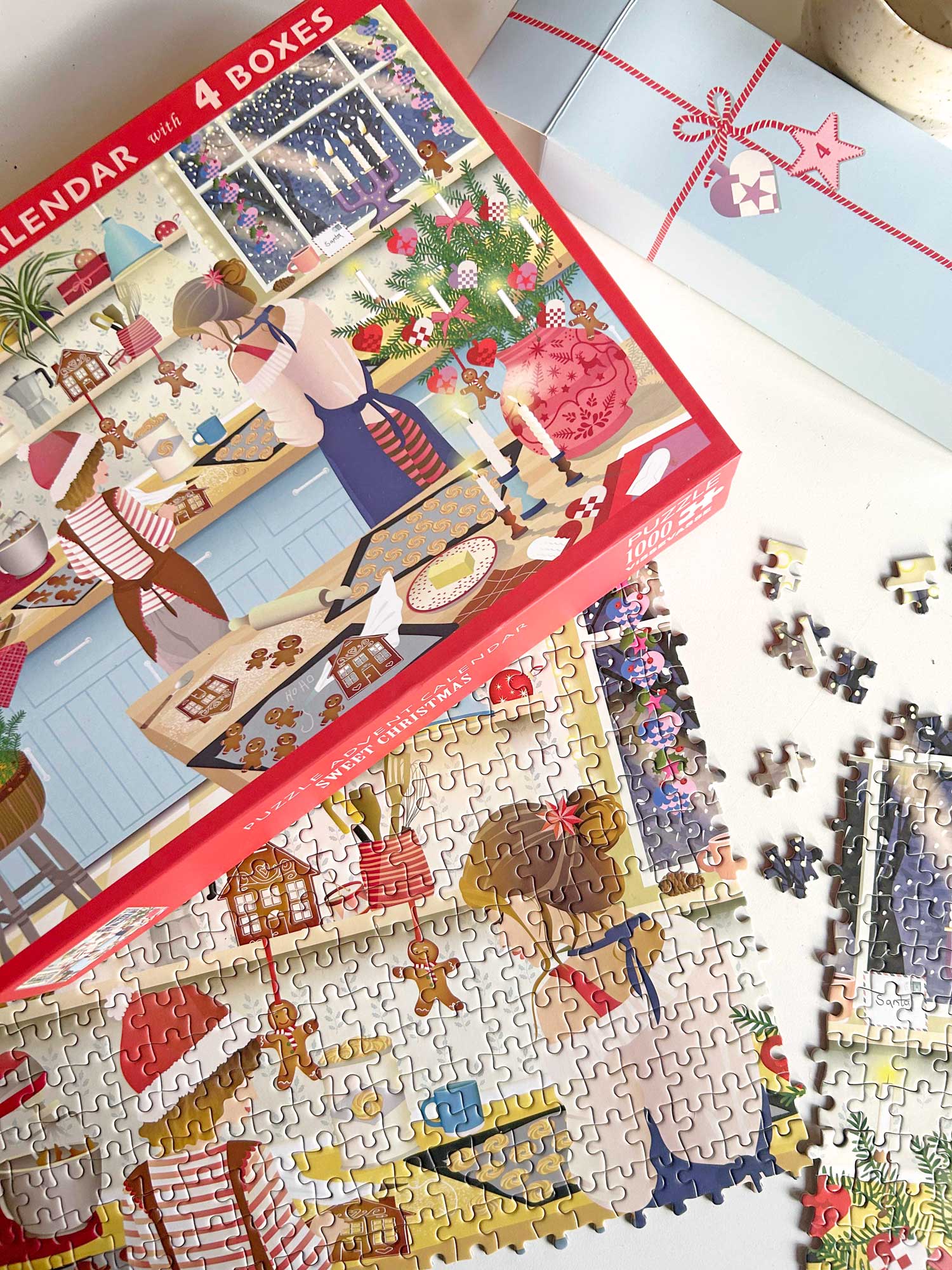 SWEER DECEMBER - puzzle advent calendar with 1.000 pieces