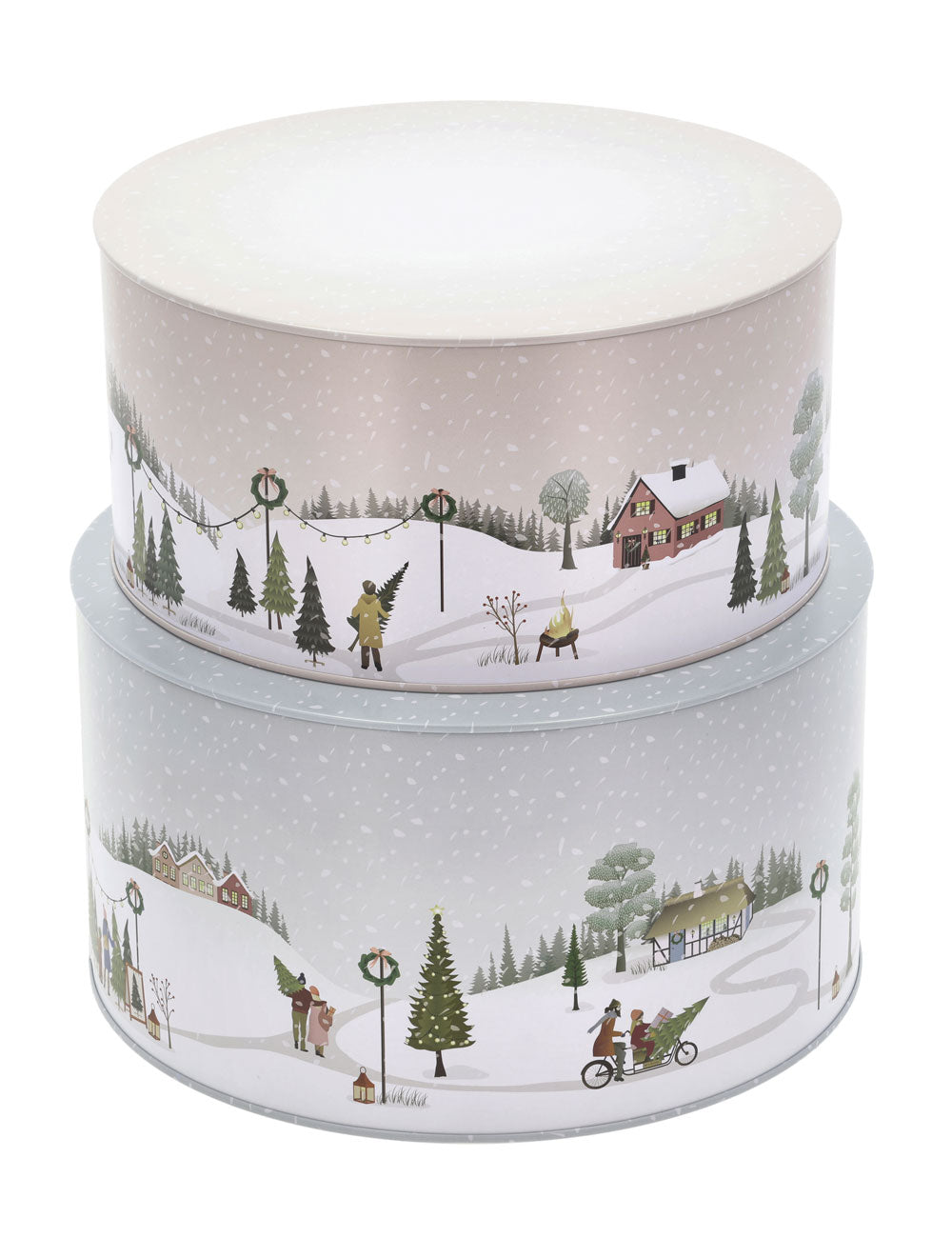 VINTER Cookie tin set - 2 pieces