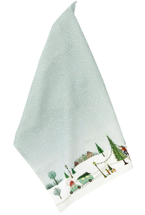 VINTER Dishtowel - Arctic ice