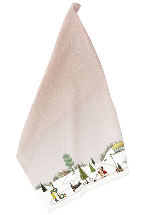 VINTER Dishtowel - Woodrose