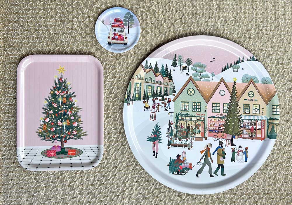 Mistletoe Tray - Ø 11 cm