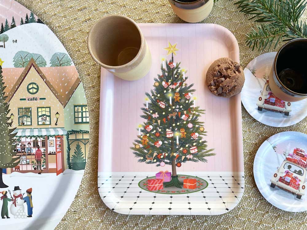Mistletoe Tray - Ø 11 cm