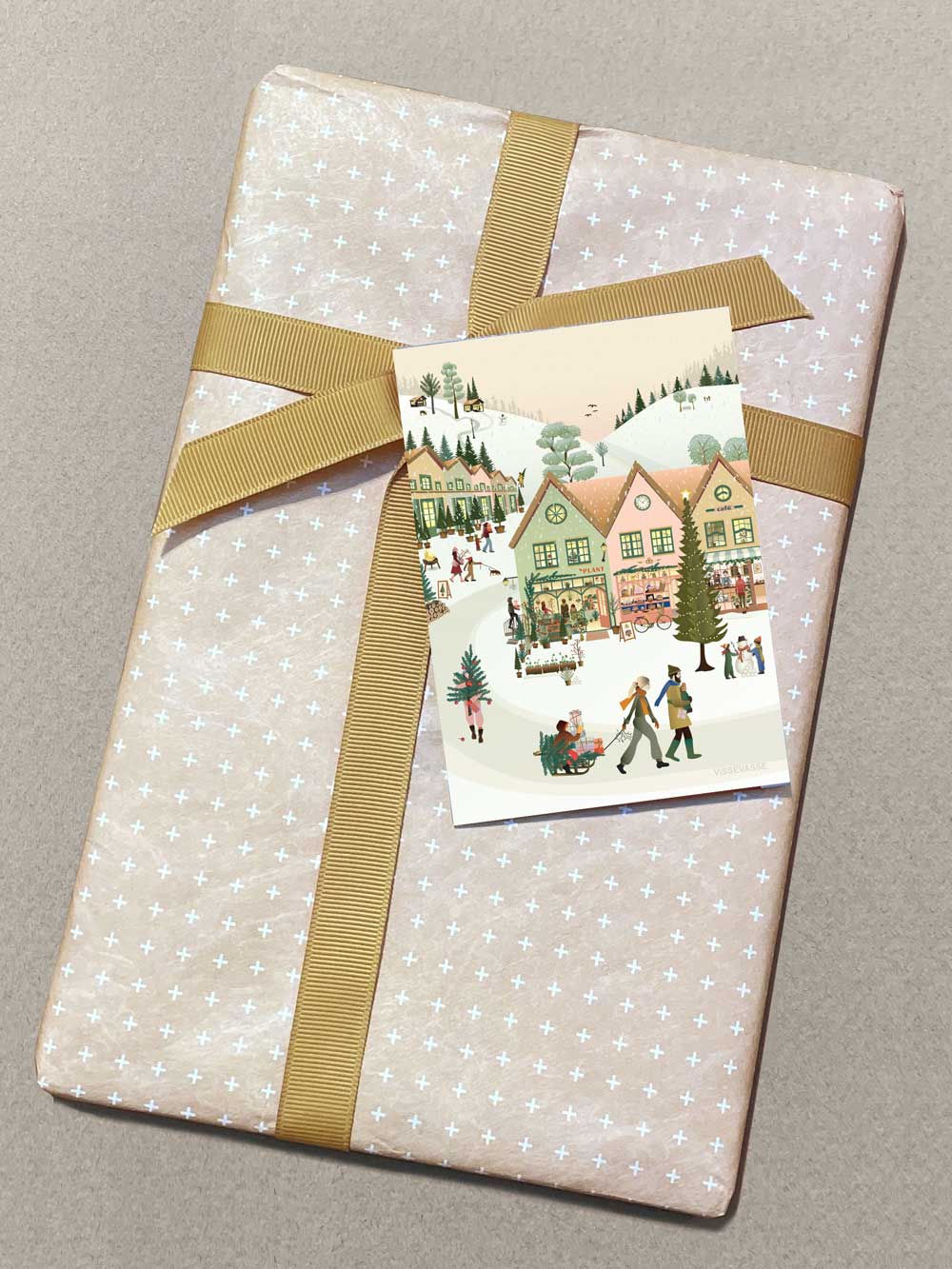 WHITE CHRISTMAS - mini card