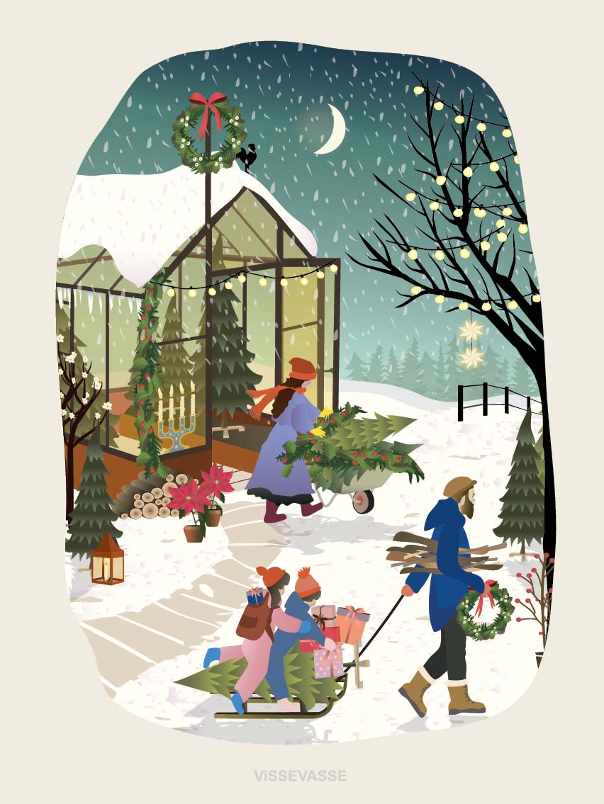 WINTER FEELING - card