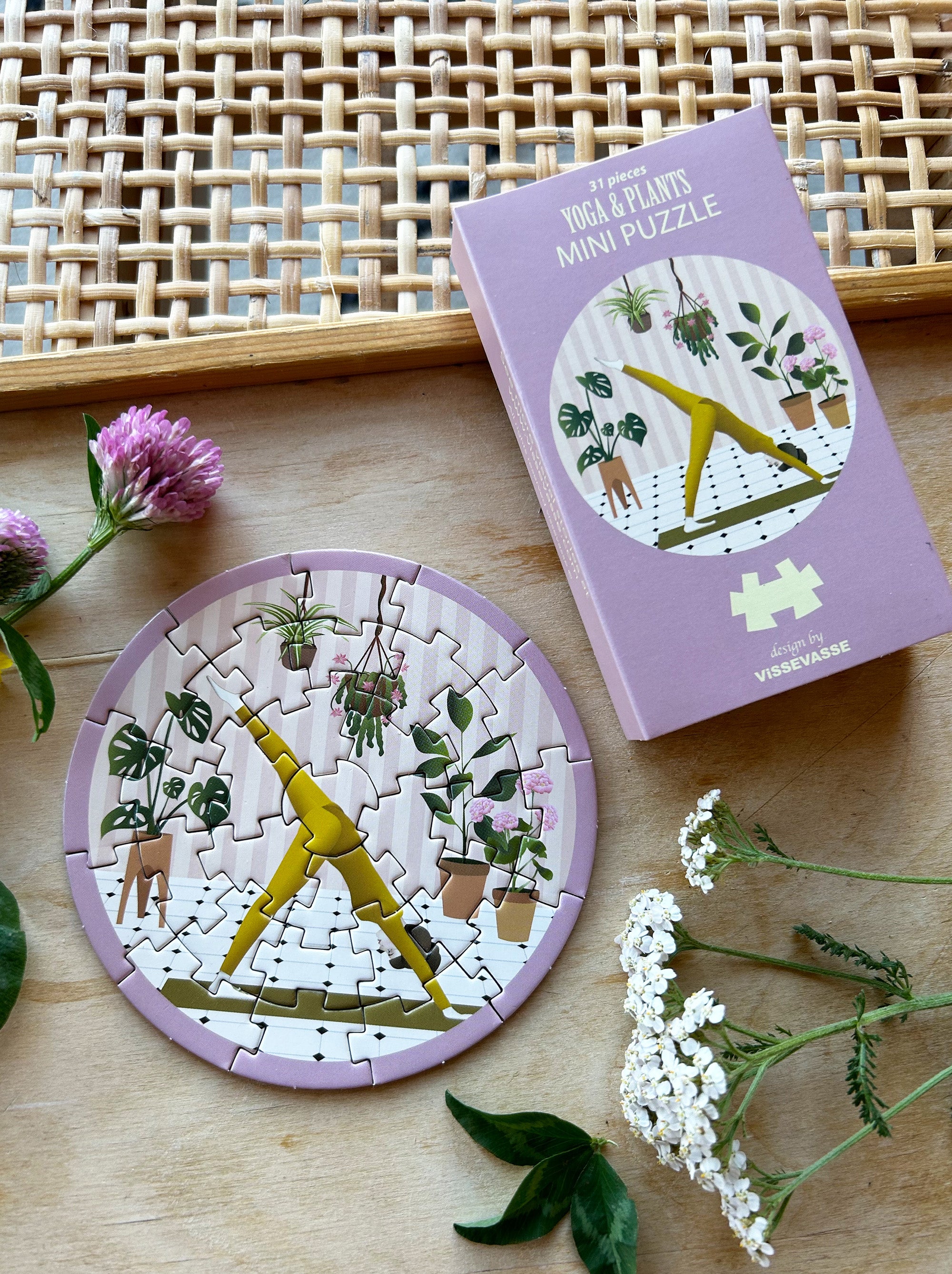 Your gift - Yoga & Plants mini puzzle