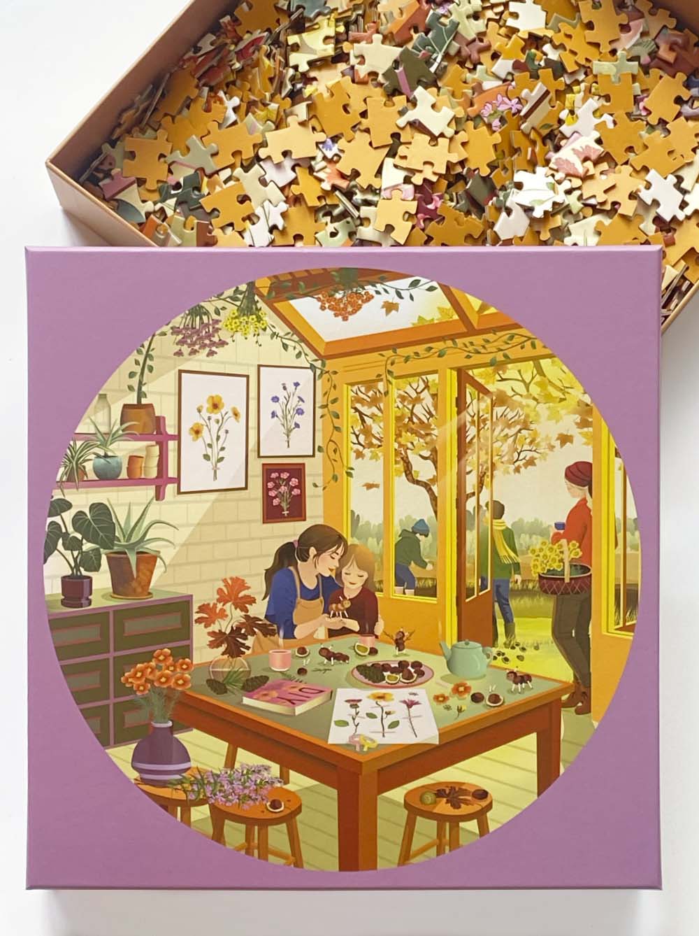 CHESTNUT SEASON - JIGSAW PUZZLE - 1.000 pieces