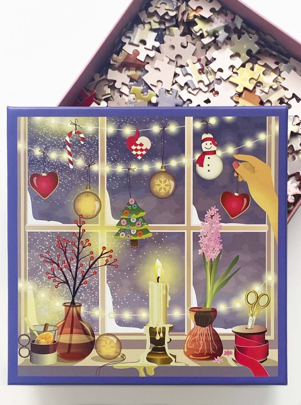 CHRISTMAS WINDOW - puzzle with 500 pieces