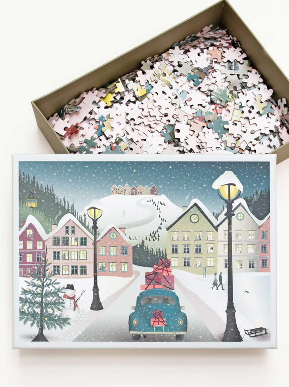 Let it snow - Jigsaw Puzzle - 1000 pieces – ViSSEVASSE