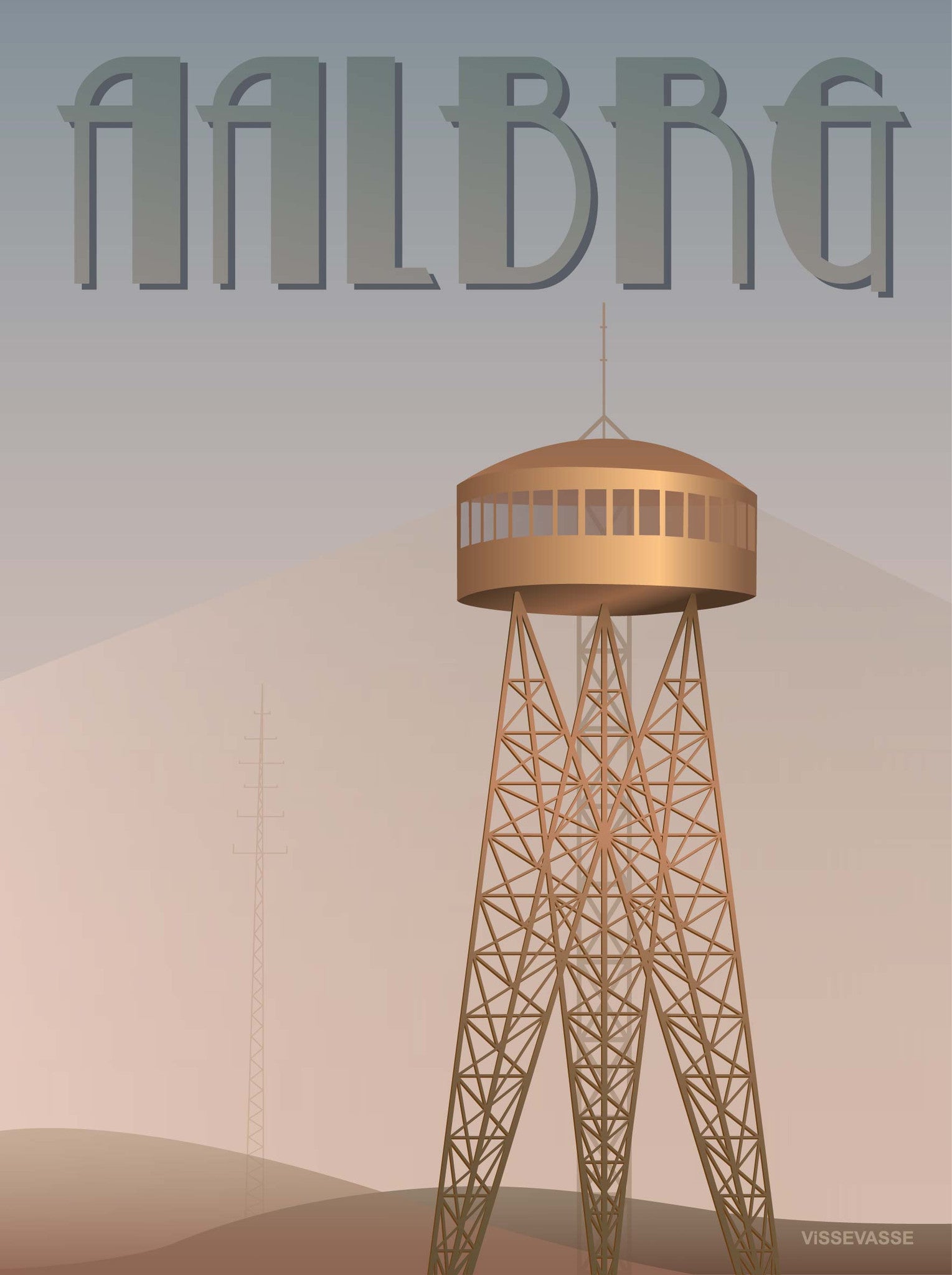 AALBORG Tower - poster