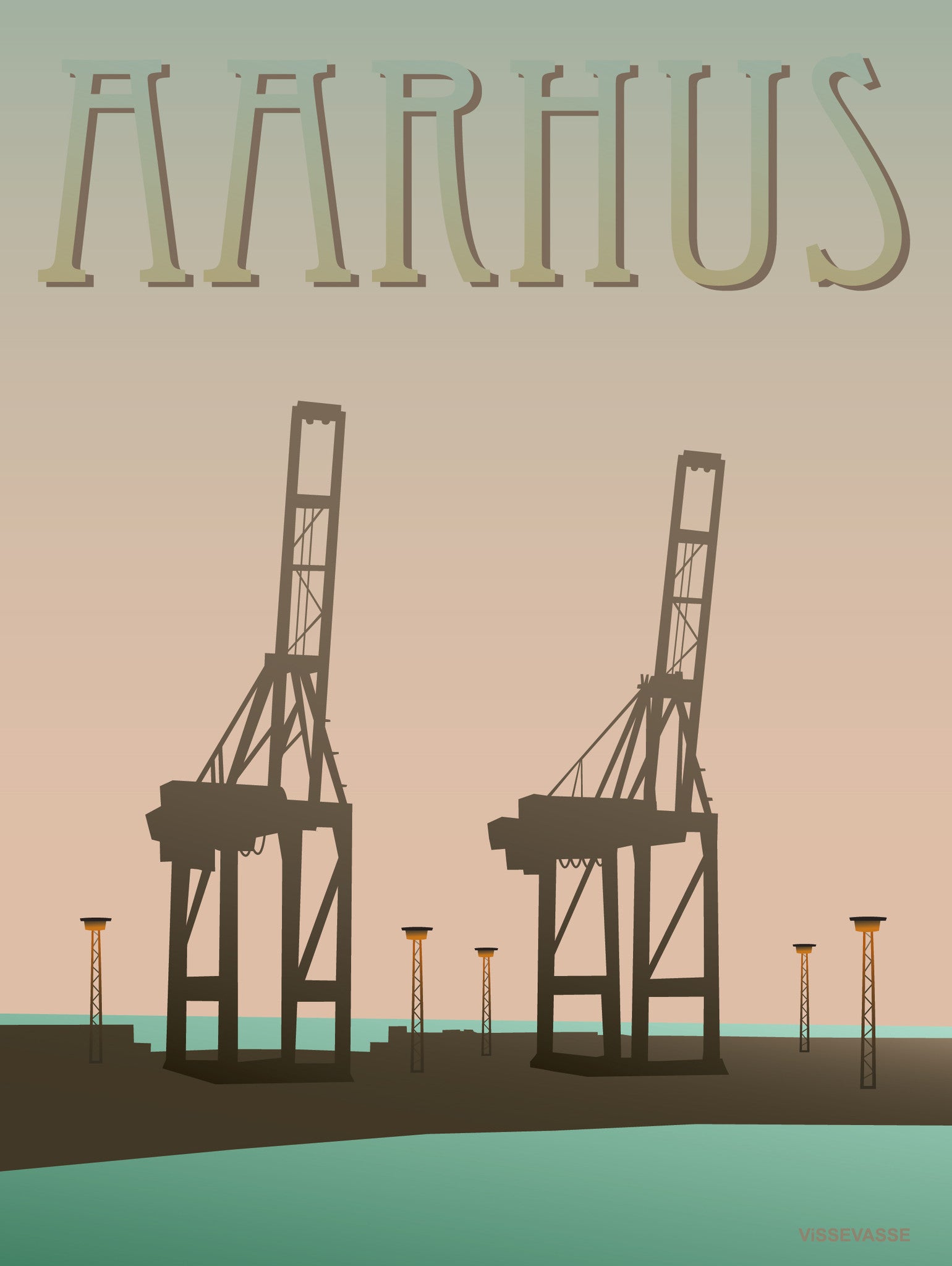 AARHUS Habour - poster