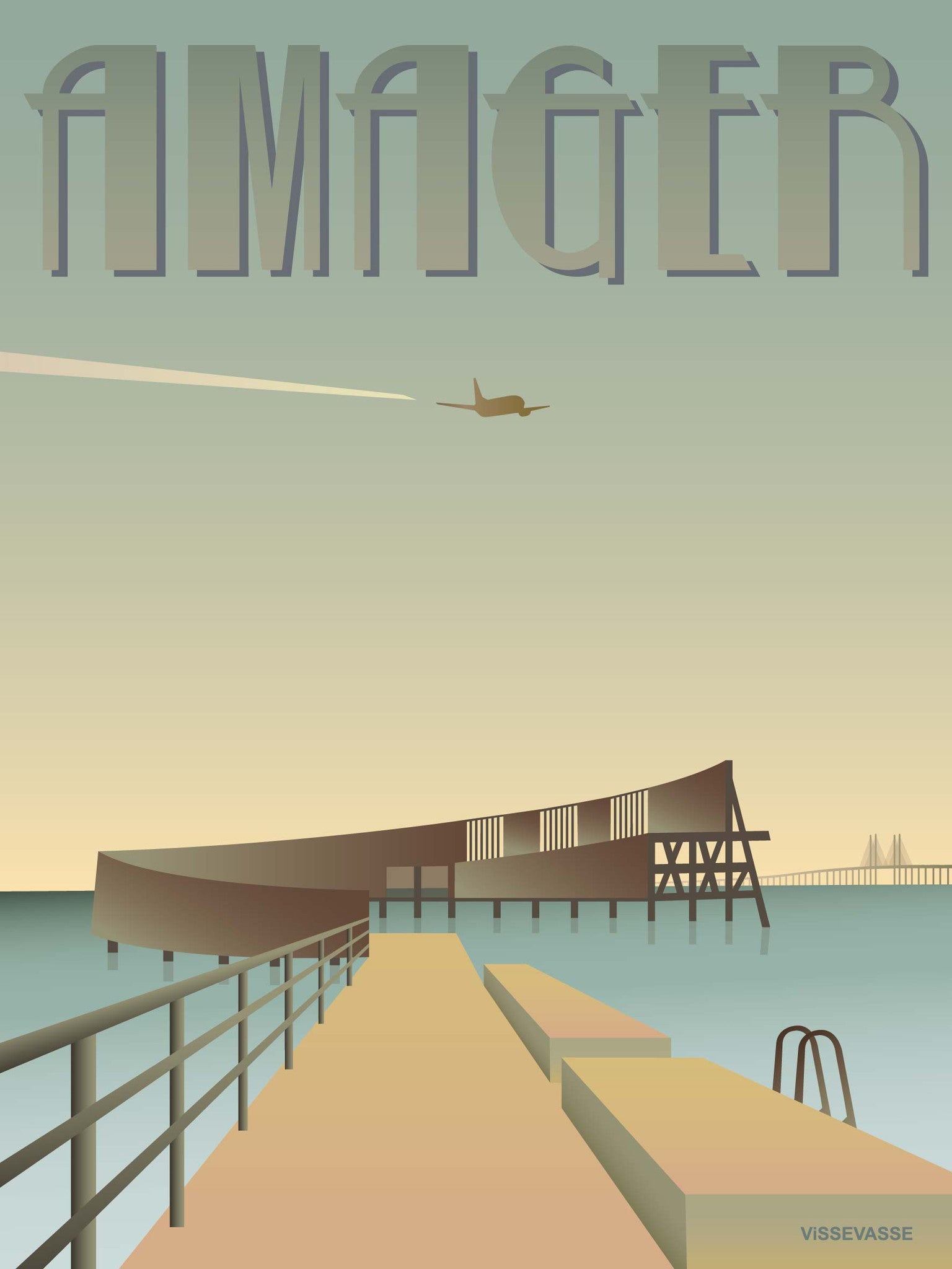 AMAGER Sneglen - poster
