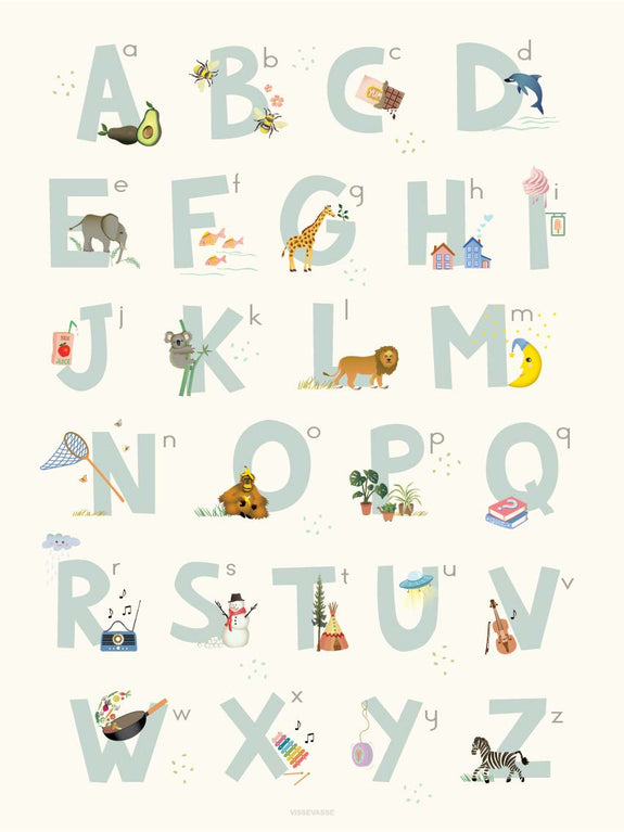 Lisa Congdon's Alphabet Poster